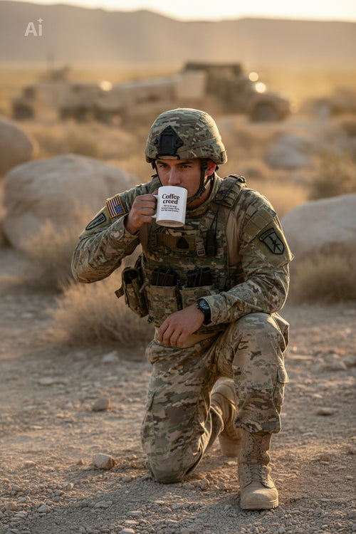 Coffee creed mug